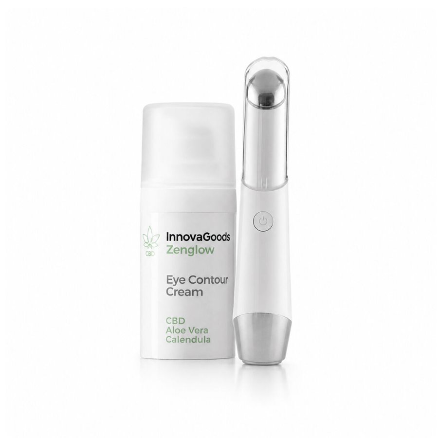 Pack Appareil de massage yeux antirides photothérapie InnovaGoods